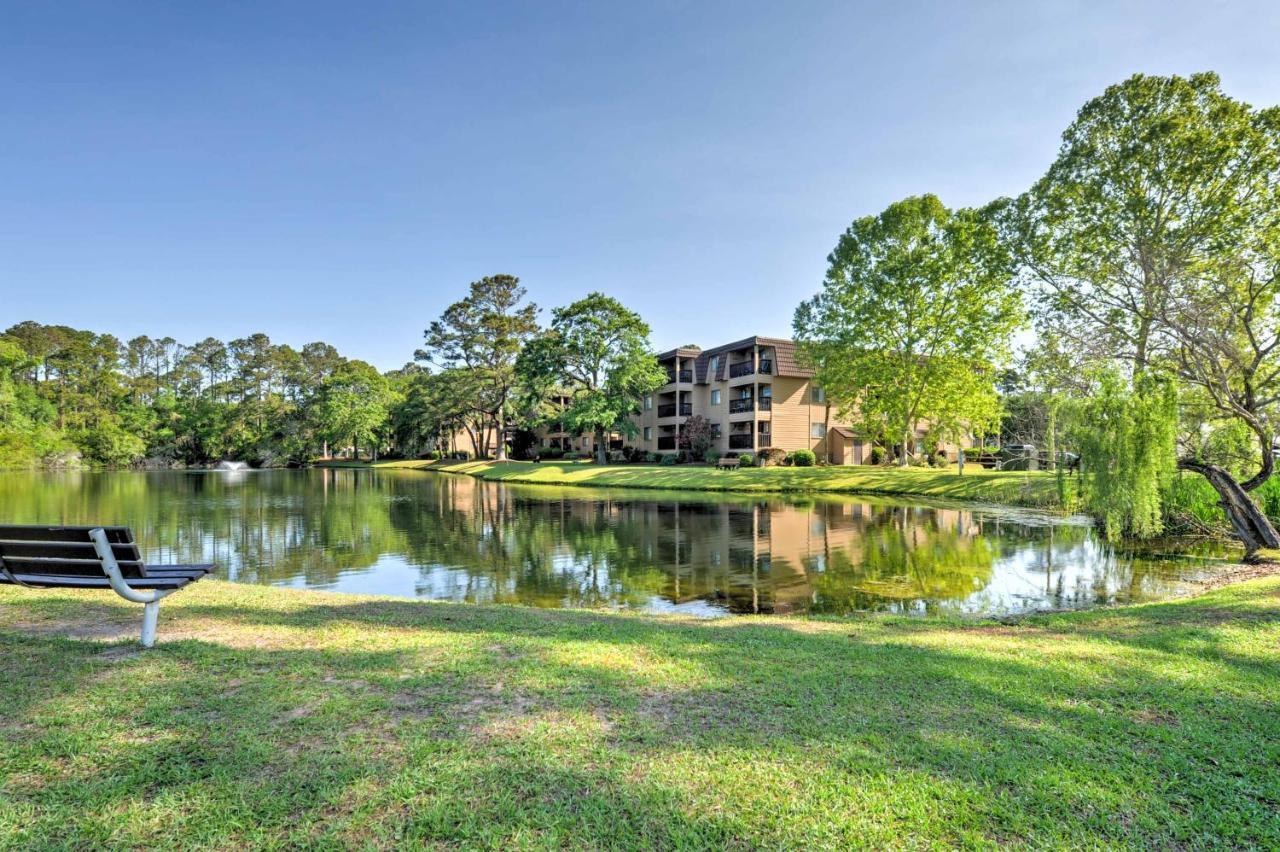 Ocean-View Hilton Head Island Condo Pool, Beach! Exteriör bild