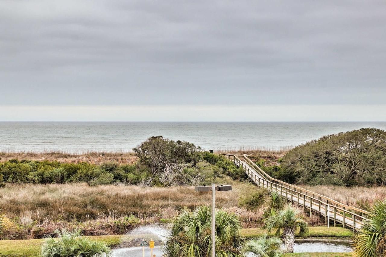 Ocean-View Hilton Head Island Condo Pool, Beach! Exteriör bild