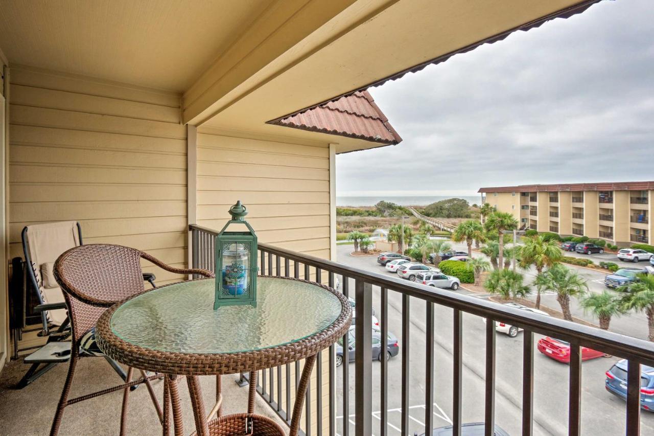 Ocean-View Hilton Head Island Condo Pool, Beach! Exteriör bild